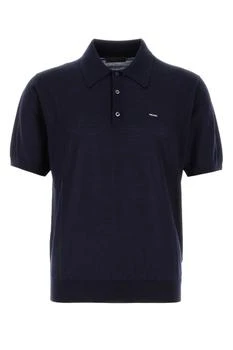 Prada | Prada Short-Sleeved Knitted Polo Shirt