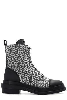 Giuseppe Zanotti | Giuseppe Zanotti Malick Monogram Combat Boots