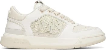 AMIRI | White & Off-White Classic Low Sneakers