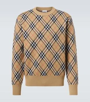 Burberry | Burberry Check wool-blend sweater