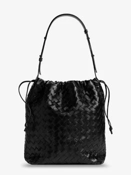 Bottega Veneta | Bucket Intrecciato Biblioteca leather shoulder bag