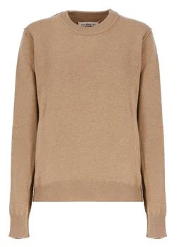 MAISON MARGIELA | Maison Margiela Four-Stitch Detailed Crewneck Sweater