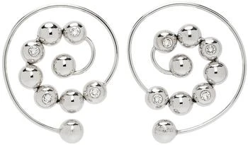 Silver 
The Spiral
 Earrings