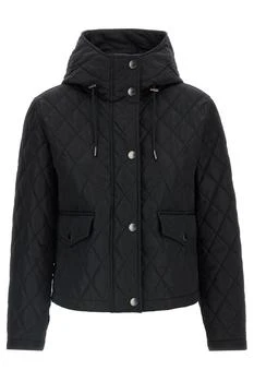 Burberry | Burberry Quilted Hooded Straight Hem Jacket
