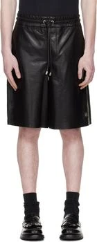 AMIRI | Black MA Oversized Leather Shorts