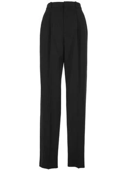 Yves Saint Laurent | Saint Laurent Pleated Straight Leg Pants
