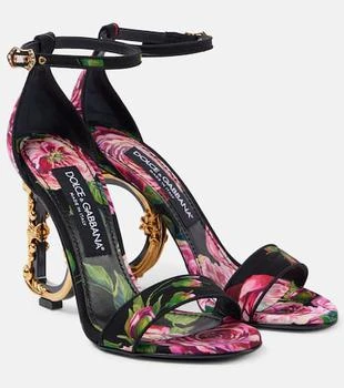Dolce
Gabbana | DG floral printed leather sandals
