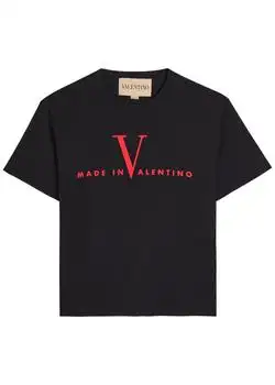 Valentino | Logo-print cotton T-shirt