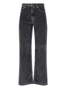 Fendi | Fendi Straight-Leg Corduroy Long Jeans