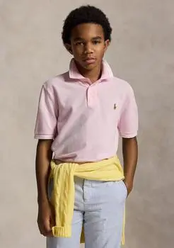 Boys 8-20 Oxford Mesh Polo Shirt