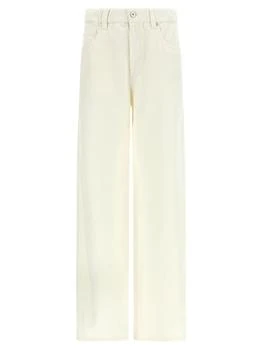 Brunello Cucinelli | Brunello Cucinelli Garment-Dyed Contemporary Trousers