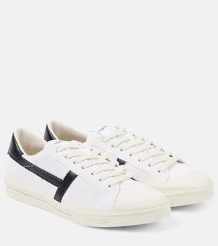 Tom Ford | Logo leather sneakers