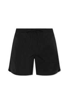 Moncler | Moncler Logo Patch Drawstring Swim Shorts