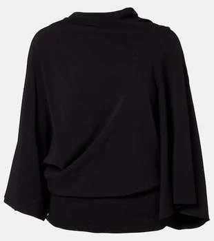 Rick Owens | Draped charmeuse top
