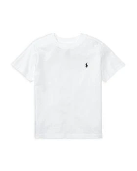 Ralph Lauren Boys' Cotton Embroidered Pony Tee - Little Kid, Big Kid