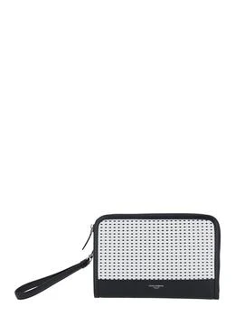 Dolce & Gabbana | Dolce & Gabbana Woven Panel Wristlet Bag