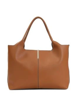 Tod's | Spacious Cognac Brown Leather Handbag