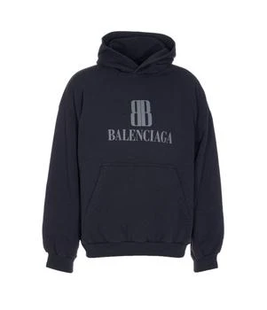 Balenciaga | Balenciaga Nano Bb Faded Medium-Fit Hoodie