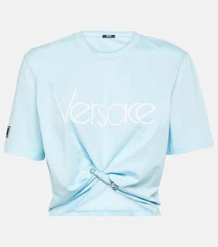 Versace | 1978 Re-Edition logo cotton crop top