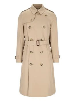 Burberry | Burberry Double Breasted Belted Trench Coat