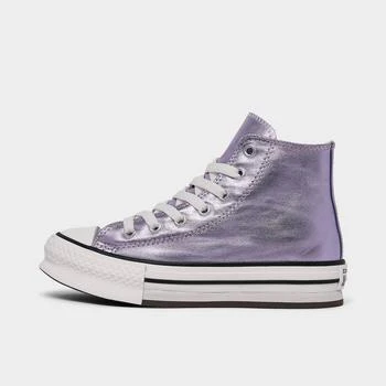 Girls' Little Kids' Chuck Taylor All Star EVA Lift Platform Metallic Casual Shoes