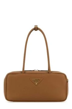 Prada | Prada Triangle-Logo Zipped Shoulder Bag