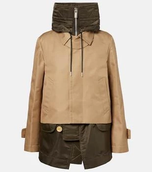 Sacai | Cotton-blend jacket