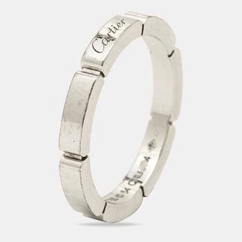 Cartier Cartier Mallion Panthere 18K White Gold Band Ring
