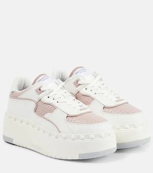 Valentino | Freedots XL leather platform sneakers