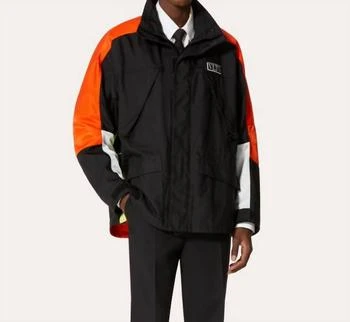 Valentino | Valentino - Vltn Tag Nylon Short Coat