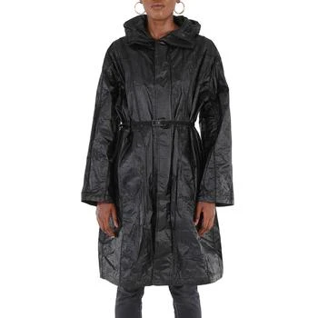 Moncler | Black Genius Ciklon Hooded Rain Coat