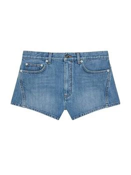 Givenchy | Mini Shorts in Washed Denim