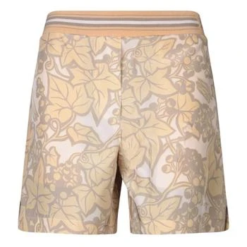 Burberry | Botanical-Print Silk Shorts