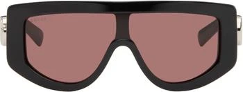 Gucci | Black Rectangular Frame Sunglasses