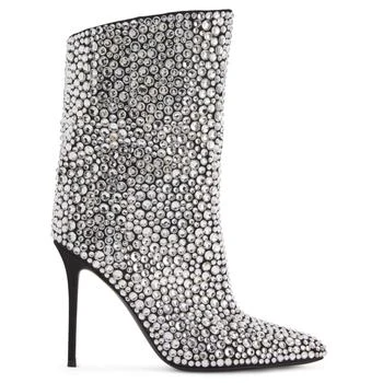 Giuseppe Zanotti | Giuseppe Zanotti Merissa Sparkle Crystal Boots