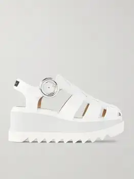 Stella McCartney | Elyse Recycled Wedge Sandals - IT41
