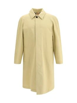 Burberry | Burberry Collared Buttoned Long Coat