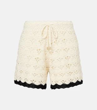 Zimmermann | Rhiannon crochet cotton shorts