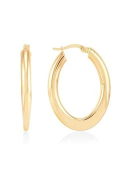 Saks Fifth Avenue | 14K Yellow Gold Hoop Earrings