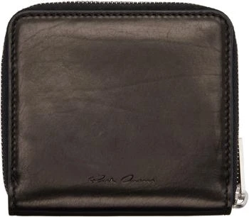 Rick Owens | Black Concordians Zipped Wallet