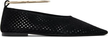 Jil Sander | Black Ring Ballerina Flats