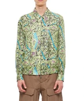 Fendi | Fendi Map Reversible Long-Sleeved Shirt