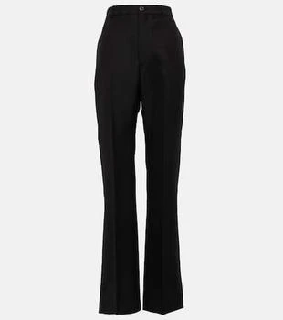 Balenciaga | High-rise virgin wool pants