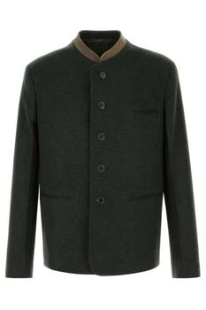 Prada | Prada Long-Sleeved Button-Up Jacket