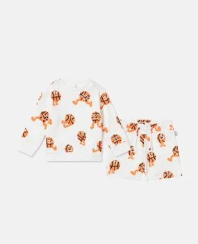 Stella McCartney Stella McCartney - Basketball Print Sweatshirt and Jogger Set, , Size: 12m