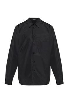 Versace | Versace Pattern Printed Long-Sleeved Shirt