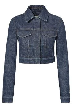Fendi | Fendi Logo Patch Denim Jacket