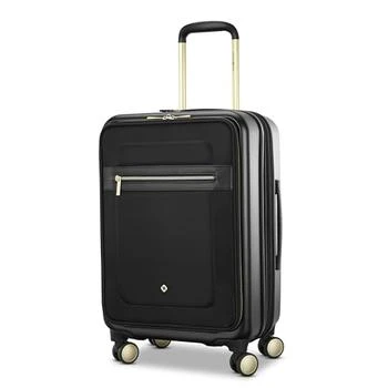Samsonite Samsonite Mobile Solutions 2 Carry-On Luggage, Expandable Spinner Suitcase with Laptop Compartment, TSA Lock, Lightweight Travel Bag with Dual Spinner Wheels & WetPak Storage, Black