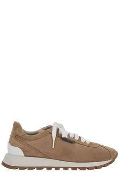 Brunello Cucinelli | Brunello Cucinelli Round-Toe Lace-Up Trainers