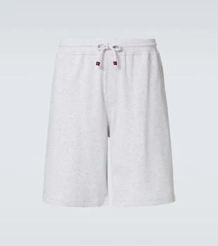 Brunello Cucinelli | Cotton-blend jersey shorts